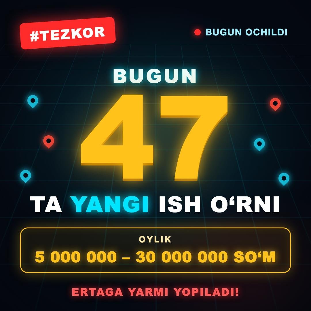 TEZKOR ❗️ — O'zbekiston